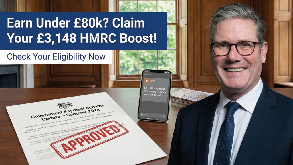 Earn Under £80k? Claim Your £3,148 HMRC Boost!